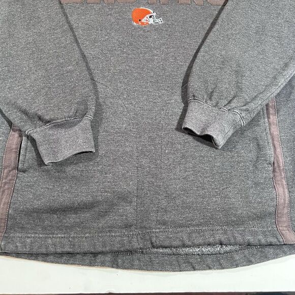 Cleveland Browns NFL Football Fleece Lined Pullover Hoodie Sweatshirt Men's Smal - Picture 2 of 9